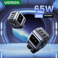 Cargador Robot Ugreen Nexode RG 65W - Estación de Carga GaN 3 en 1