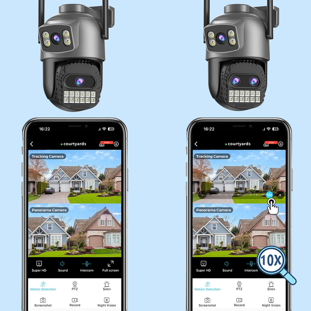 Cámara de Seguridad Besder Ultra 8MP