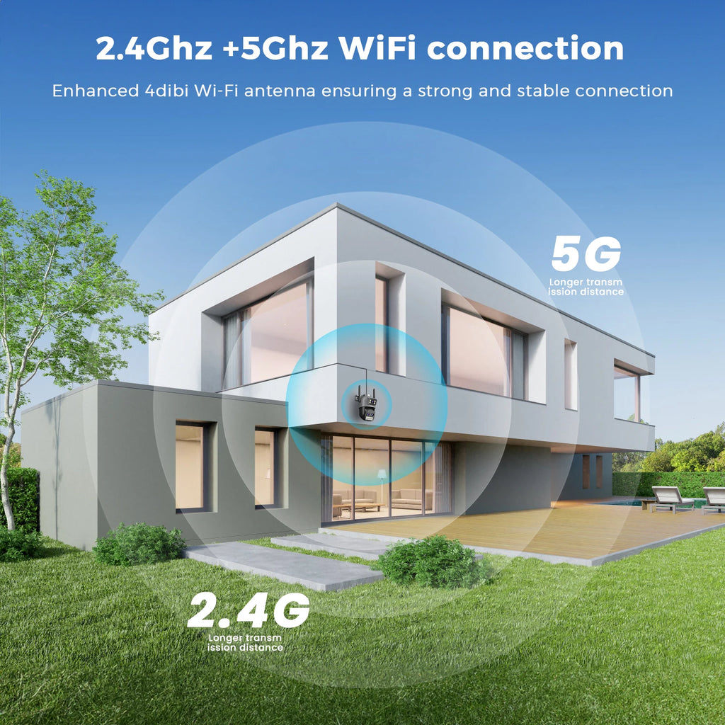 Cámara de Seguridad Besder Ultra 8MP
